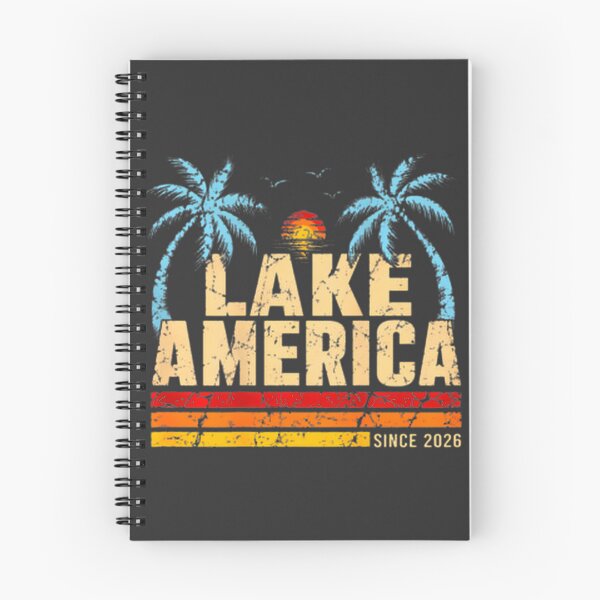 Item preview, Retro Vintage Lake America Design Featuring Classic Outdoor and Nature Themes designed and sold by shahroozj.