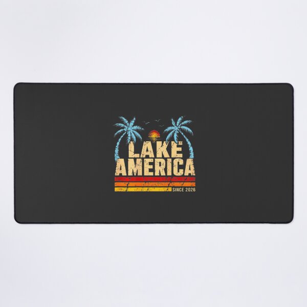 Item preview, Retro Vintage Lake America Design Featuring Classic Outdoor and Nature Themes designed and sold by shahroozj.