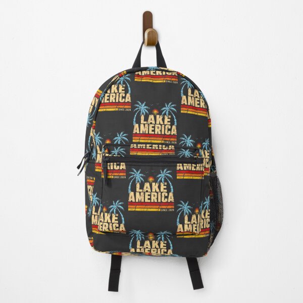 Item preview, Retro Vintage Lake America Design Featuring Classic Outdoor and Nature Themes designed and sold by shahroozj.