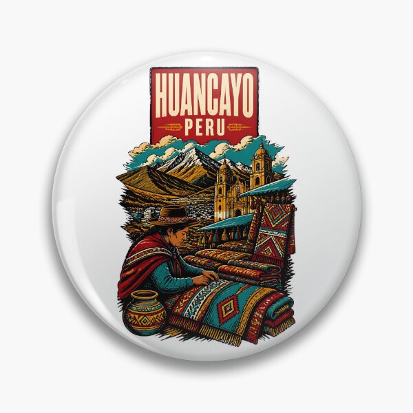 Item preview, Huancayo Peru Vintage Travel Tourism designed and sold by TravelersGems.