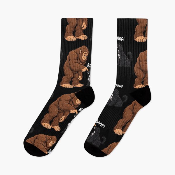 Item preview, Bigfoot and Portuguese Water Boop Fun Design Sasquatch designed and sold by rafaeltto.
