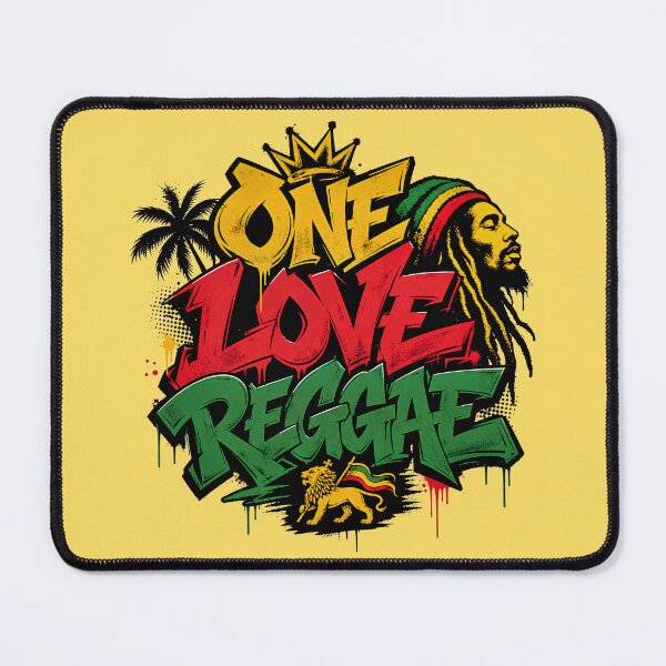 Item preview, One Love Reggae T-shirt designed and sold by SavvyEarth.