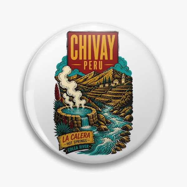 Item preview, Chivay Peru Vintage Travel Tourism designed and sold by TravelersGems.