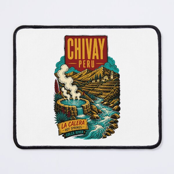 Item preview, Chivay Peru Vintage Travel Tourism designed and sold by TravelersGems.