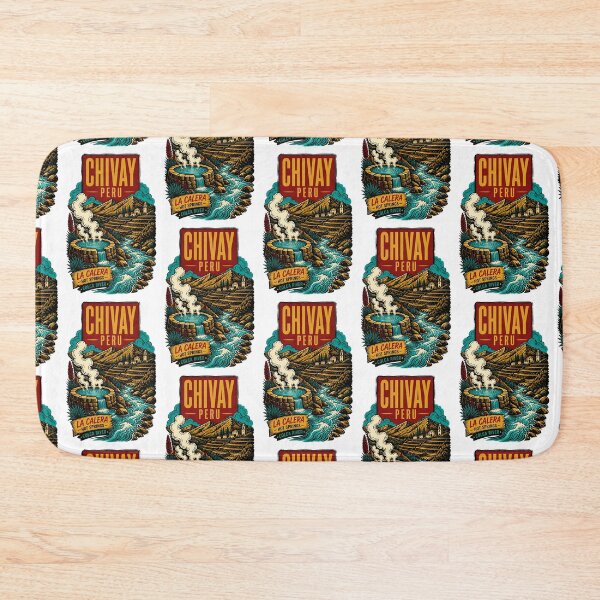 Item preview, Chivay Peru Vintage Travel Tourism designed and sold by TravelersGems.