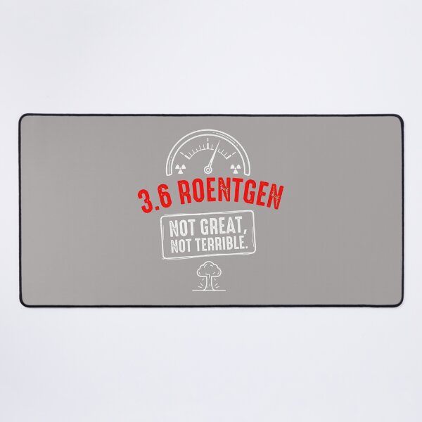 Item preview, 3.6 Roentgen Not Great Not Terrible Geiger-66 designed and sold by LaurentParent.