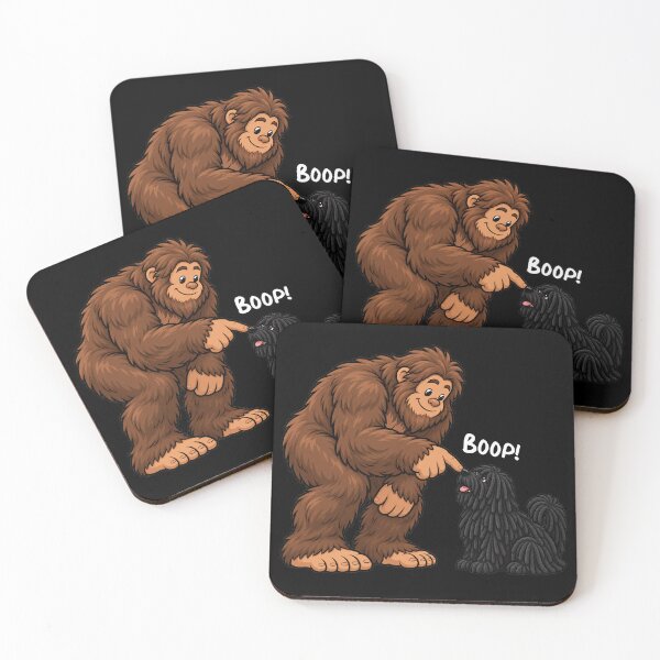 Item preview, Bigfoot and Puli Boop Fun Design Sasquatch designed and sold by rafaeltto.
