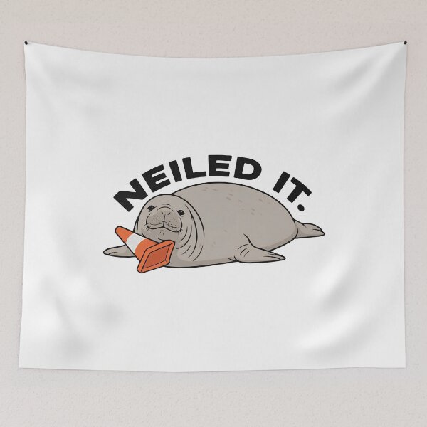 Item preview, Neil - Seal Cute - Neil the Seal designed and sold by Ibrahimott.