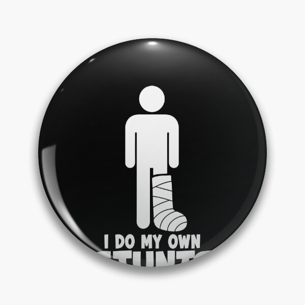 Item preview, I Do My Own Stunts Broken Leg Men's Get Well Soon Gear designed and sold by DynamicDesign.