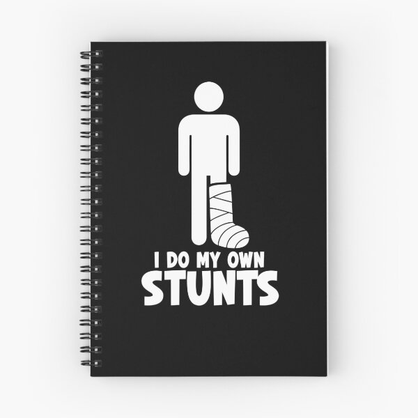 Item preview, I Do My Own Stunts Broken Leg Men's Get Well Soon Gear designed and sold by DynamicDesign.