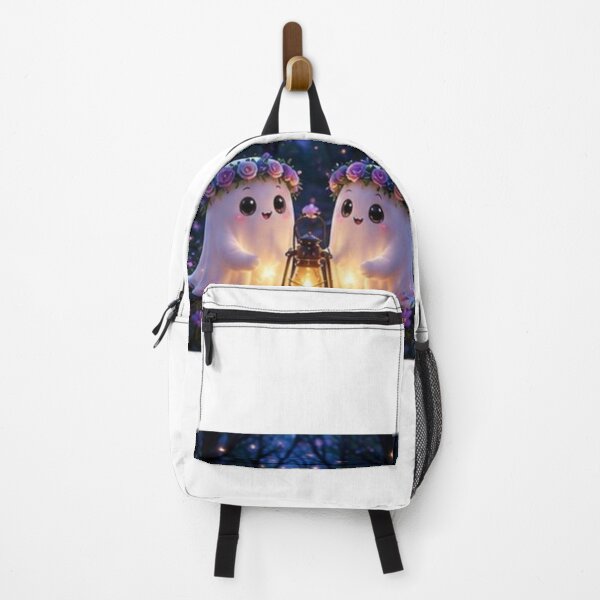 Item preview, Cute Ghost Friends with Magic Lantern designed and sold by ThilankaDesign.