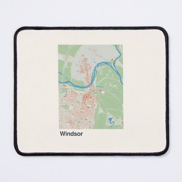 Item preview, Windsor Minimalistic Map Art designed and sold by MapsNerd.