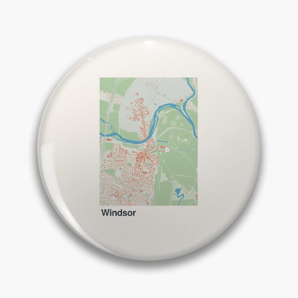 Item preview, Windsor Minimalistic Map Art designed and sold by MapsNerd.