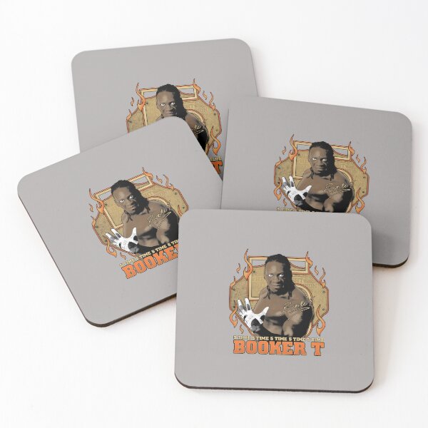 Item preview, 5 Time Booker T Wrestling Tribute Tee-57 designed and sold by LaurentParent.