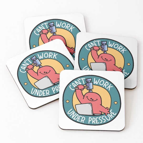 Item preview, Can't Work Under Pressure | Work Quote designed and sold by Zerhof.