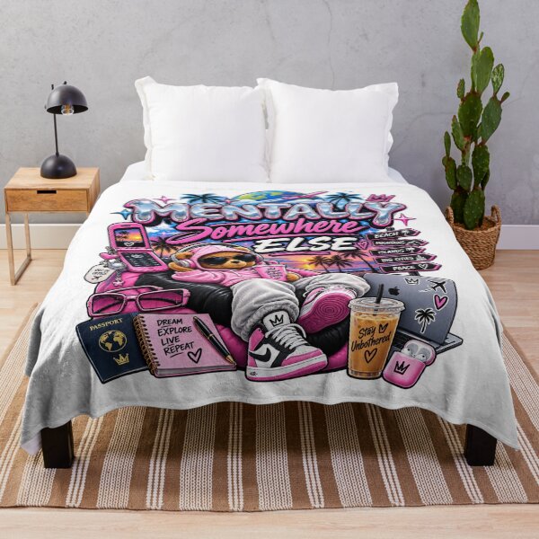 Item preview, Mentally Somewhere Else – Y2K Gen Z Aesthetic designed and sold by BilcoStillbaze.
