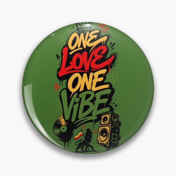Item preview, One Love One Vibe designed and sold by SavvyEarth.