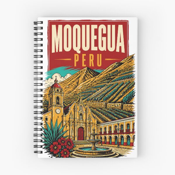 Item preview, Moquegua Peru Vintage Travel Tourism designed and sold by TravelersGems.