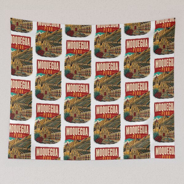 Item preview, Moquegua Peru Vintage Travel Tourism designed and sold by TravelersGems.