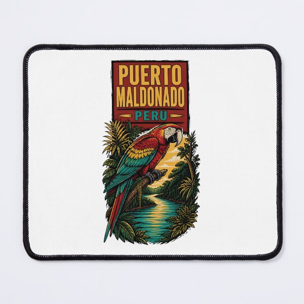 Item preview, Puerto Maldonado Peru Vintage Travel Tourism designed and sold by TravelersGems.