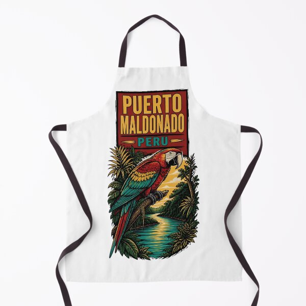 Item preview, Puerto Maldonado Peru Vintage Travel Tourism designed and sold by TravelersGems.