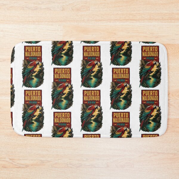 Item preview, Puerto Maldonado Peru Vintage Travel Tourism designed and sold by TravelersGems.