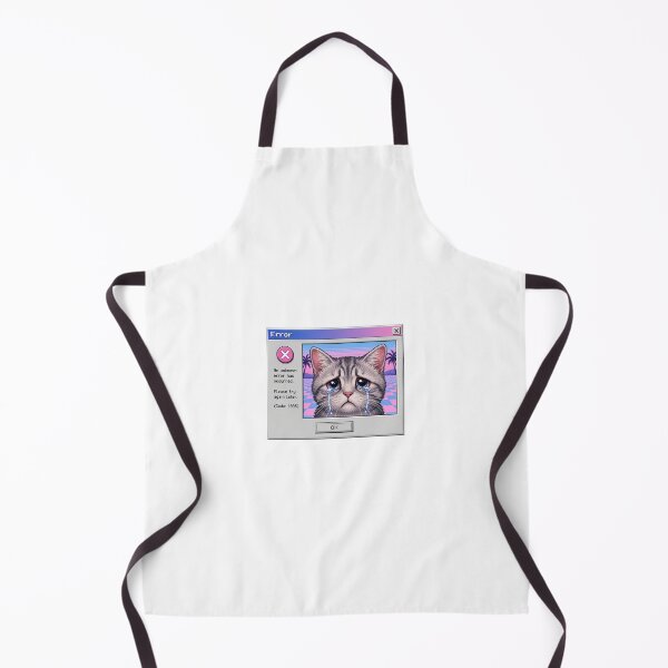 Item preview, Task Failed Successfully Retro 90s Computer Crying Cat designed and sold by CoolCrazyChaos.