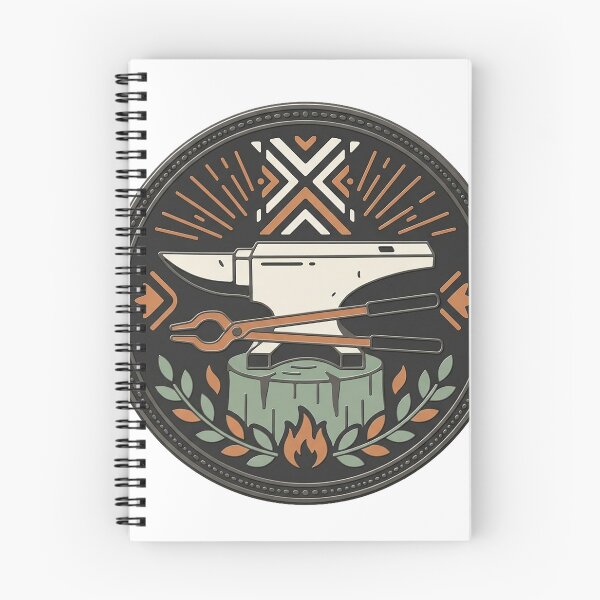 Item preview, Anvil And Tongs Enamel Pin designed and sold by eduardoroa22.