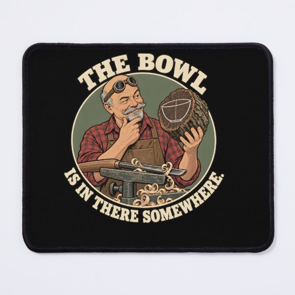 Item preview, The Bowl is in There Somewhere Woodturning Woodworking Funny designed and sold by clothesy7.