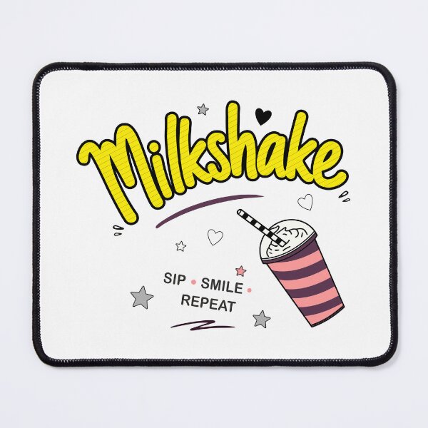 Item preview, Milkshake Sip Smile Repeat designed and sold by graphicnew.
