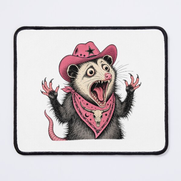 Item preview, Yee And I Cannot Stress This Enough Haw Funny Possum Cowboy designed and sold by CoolCrazyChaos.