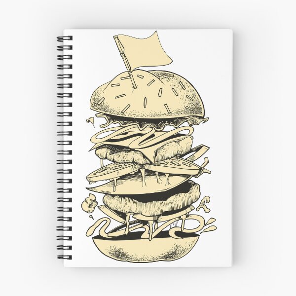 Item preview, Surreal Burger Vintage Engraving – Weird Food Illustration designed and sold by Eko Crowded.