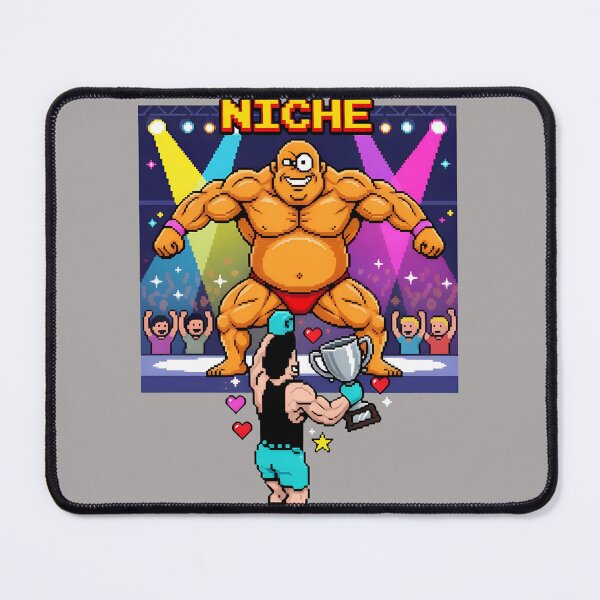Item preview, 8-Bit Boxing Punch-Out Uppercut Design-19 designed and sold by LaurentParent.