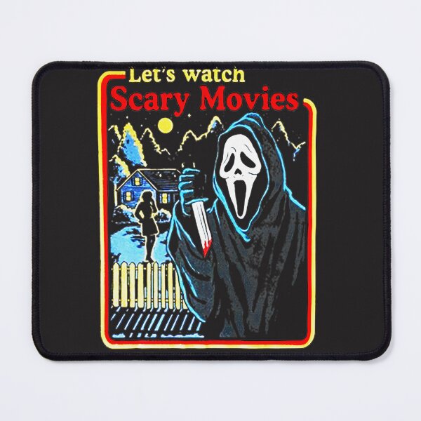 Item preview, Let's Watch Scary Movies - Spooky Horror Night Design designed and sold by Shippedit.