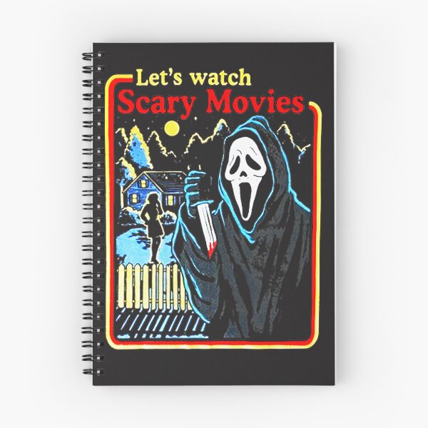 Item preview, Let's Watch Scary Movies - Spooky Horror Night Design designed and sold by Shippedit.