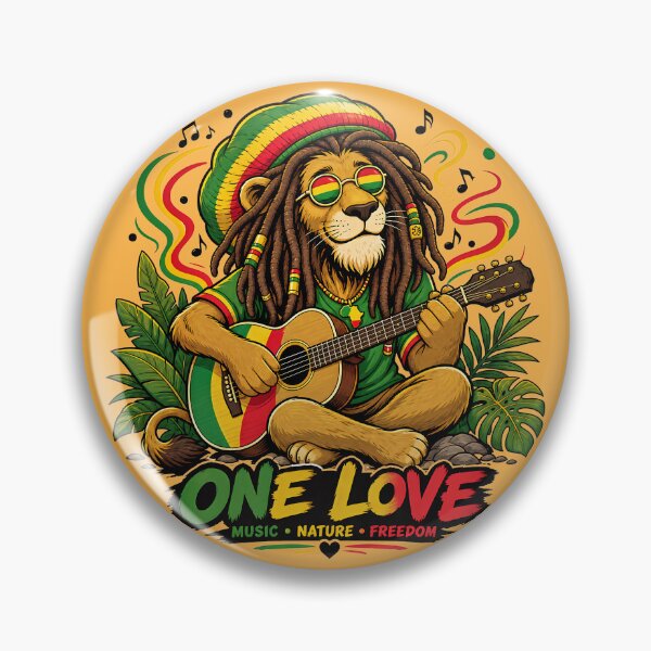 Item preview, One Love Reggae T-shirt designed and sold by SavvyEarth.