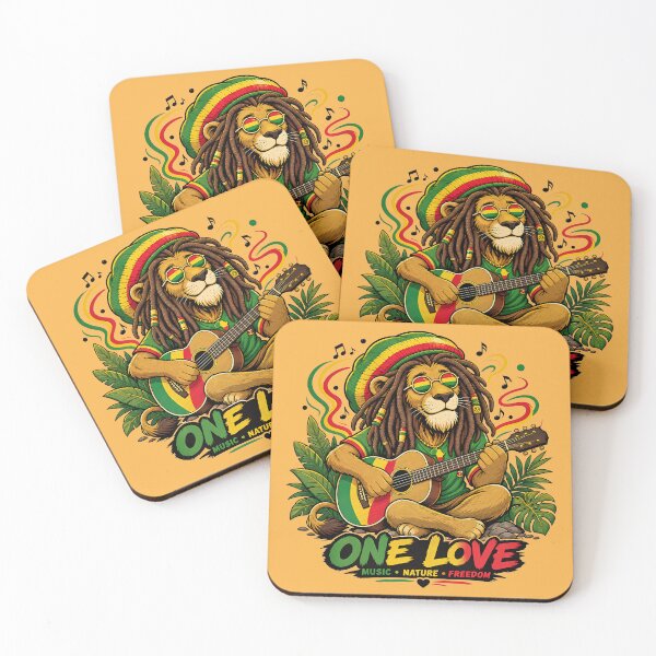 Item preview, One Love Reggae T-shirt designed and sold by SavvyEarth.