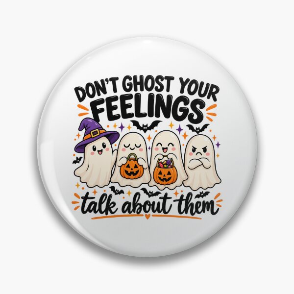 Item preview, Funny Halloween - Don’t Ghost Your Feelings Talk About Them Ghost Mental Health Awareness designed and sold by Rtcraftani.