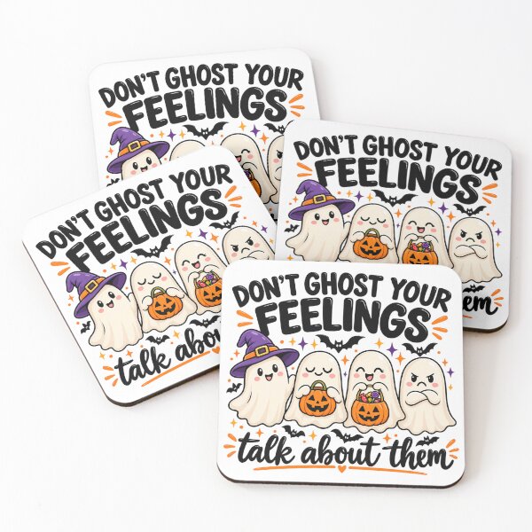 Item preview, Funny Halloween - Don’t Ghost Your Feelings Talk About Them Ghost Mental Health Awareness designed and sold by Rtcraftani.