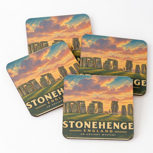 Item preview, Photograph reimagined into Stonehenge artwork  designed and sold by Andiamo-Amigos.
