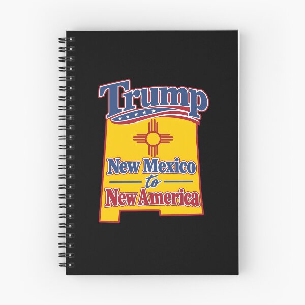 Item preview, Trump New Mexico To New America Political Parody designed and sold by Glow-Paw-Studio.