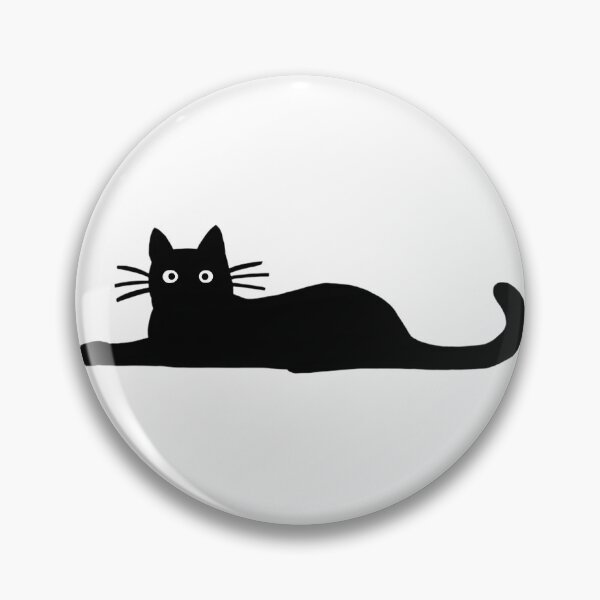 Item preview, Elegant Black Cat Silhouette Design for Cat Lovers and Animal Enthusiasts designed and sold by Shippedit.