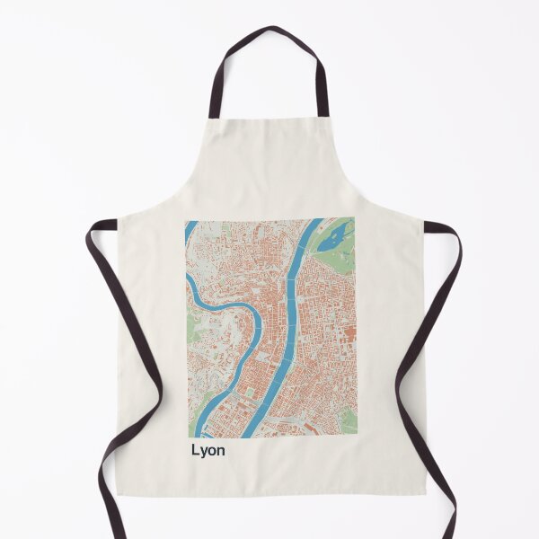 Item preview, Lyon Minimalistic Map Art designed and sold by MapsNerd.