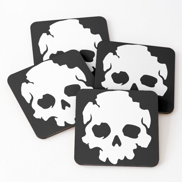 Item preview, Dark Silhouette Skulls 012_1 designed and sold by AhmedHelal24795.
