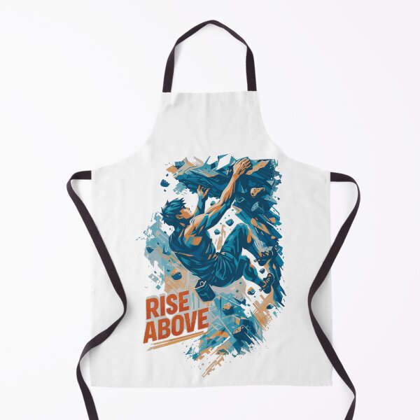 Item preview, Bouldering Man Shirt Rise above Climbing designed and sold by Pineapple-Tree.
