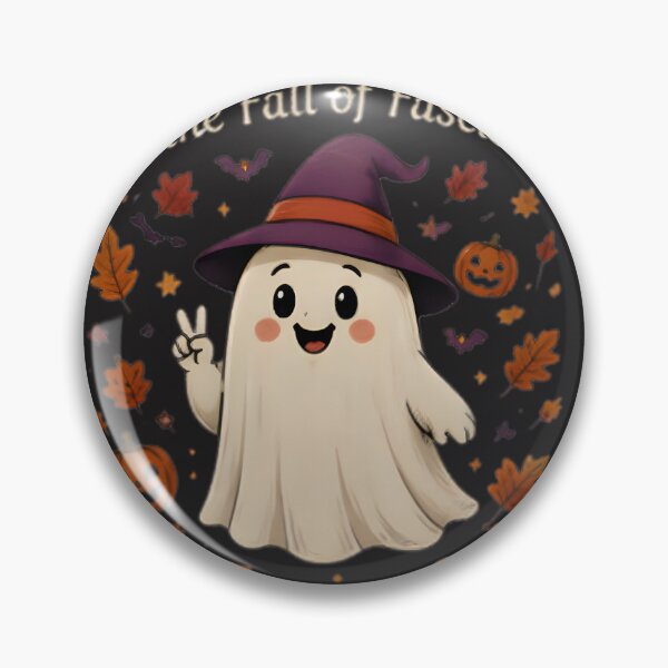 Item preview, Spooky Halloween Design with Pumpkins and Ghosts for Autumn Celebration designed and sold by SupremeDoggo.