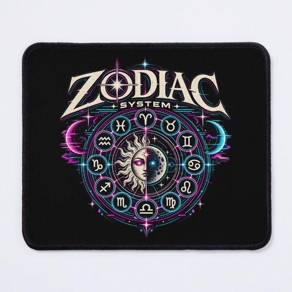 Item preview, Zodiac System – Cyber Glitch Astrology Symbols designed and sold by JupiterGlitchEmpire.