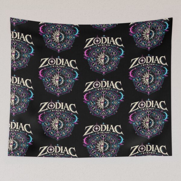 Item preview, Zodiac System – Cyber Glitch Astrology Symbols designed and sold by JupiterGlitchEmpire.
