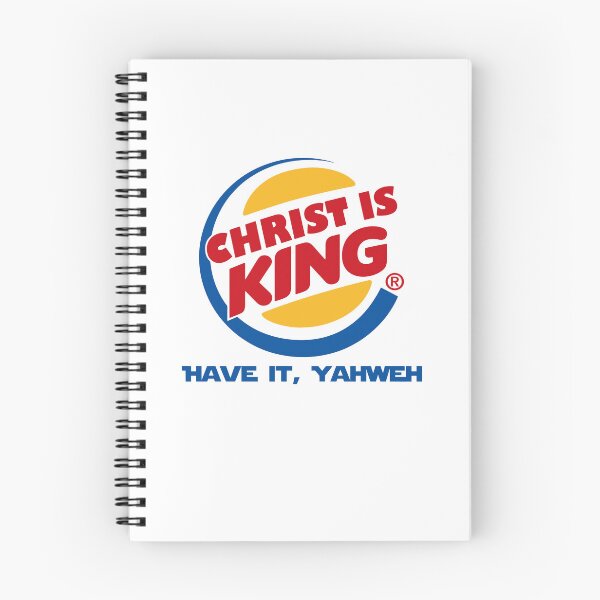 Item preview, Christ Is King Have It Yahweh Christian Burger King Parody Funny Faith designed and sold by Glow-Paw-Studio.