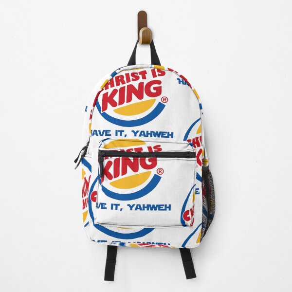 Item preview, Christ Is King Have It Yahweh Christian Burger King Parody Funny Faith designed and sold by Glow-Paw-Studio.